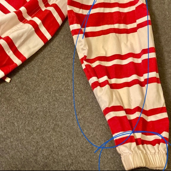 Tommy Hilfiger jacket red and white striped - Picture 4 of 11